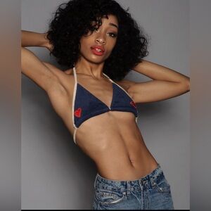 Dolls Kill Kiss Bra Top